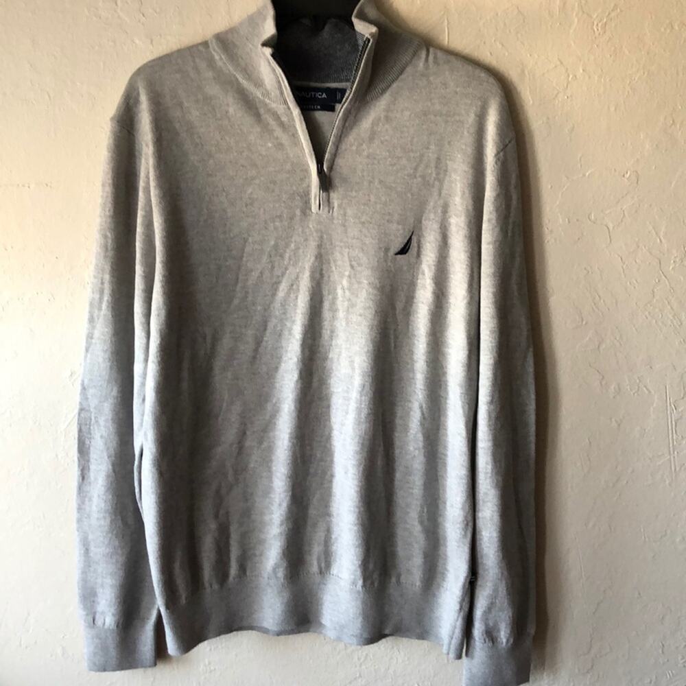 NWT Men's Nautica Half-zipper Sweater Size M